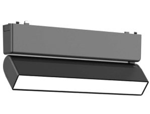 Γραμμικό Φωτιστικό Μαγνητικής Ράγας Ultra-Thin T03401-BL 23×2,6x8cm Led 700lm 10W 3000K Black Inlight